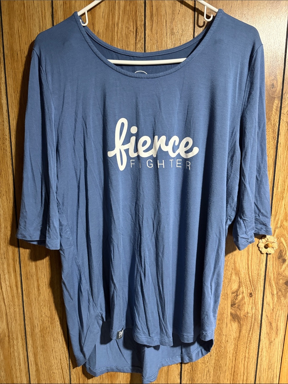 Damsel in Defense Fierce Fighter Blue Women’s Relaxed Tee